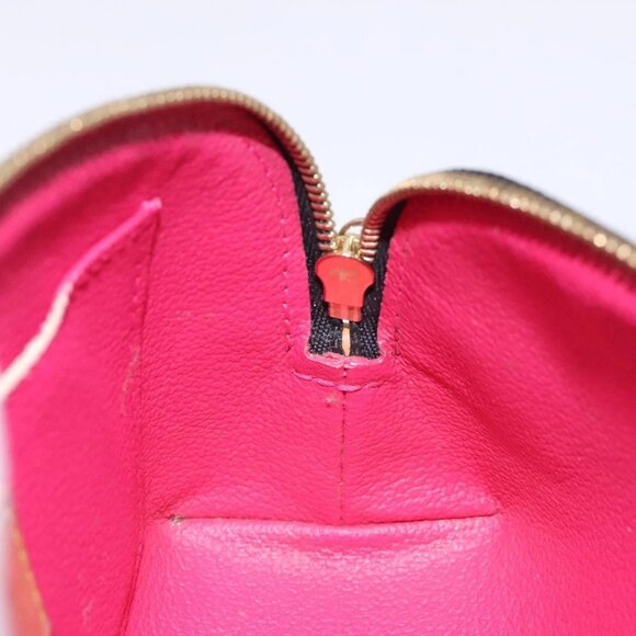 LOUIS VUITTON Multicolor Pochette Cosmetic Pouch Black M47355 Auth BA3915 - Picture 13 of 16